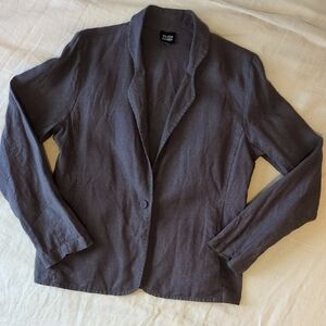 Eileen Fisher Linen Blazer S